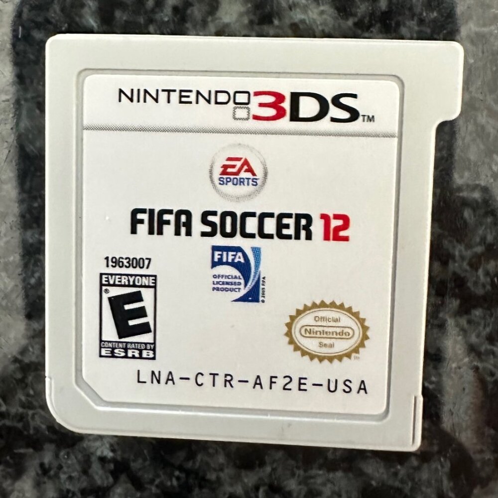 Nintendo 3DS FIFA SOCCER 12